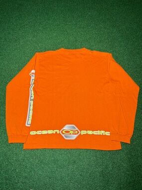 Ocean Pacific OP Vintage Long Sleeve T Shirt Youth Large 18x24 Surfer 90s Y2K